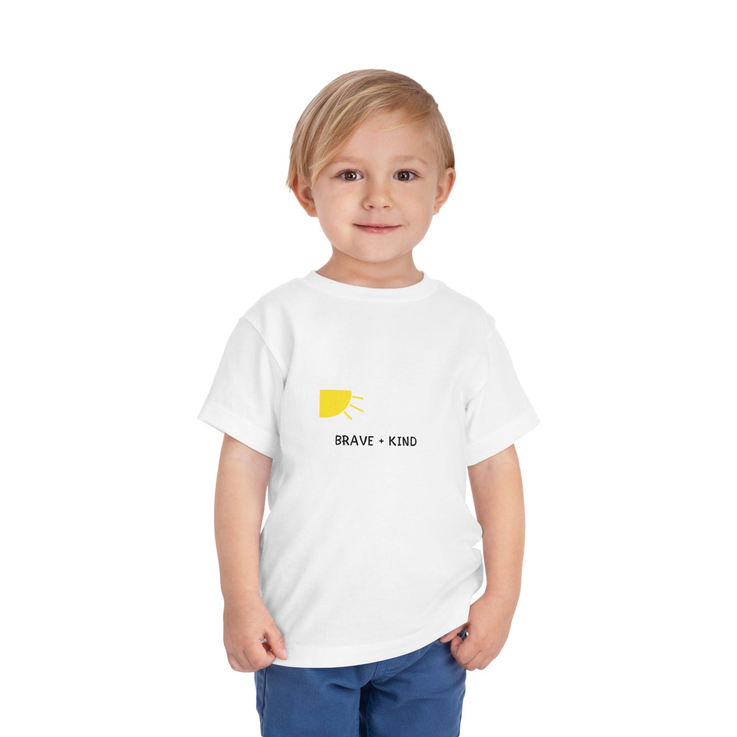 "Brave + Kind" Toddler Tee